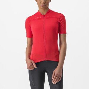 Castelli Anima 4 Jersey W M červená