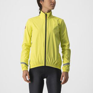 Castelli Emergency 2 W Rain Jacket M žlutá