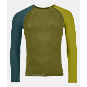 Ortovox 120 Competition Light Long Sleeve  XL modrá/zelená