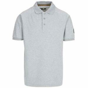 DLX Pánské polo tričko Sanderson, grey, marl, L