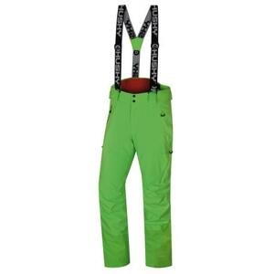 Husky Pánské lyžařské kalhoty Mitaly M neonově zelená XXL