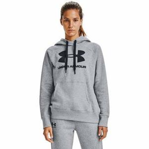 Under Armour Dámská mikina Rival Fleece Logo Hoodie steel medium heather L