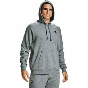 Under Armour Pánská mikina Rival Fleece Hoodie pitch gray light heather L