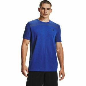 Under Armour Pánské triko Seamless SS royal L, Modrá