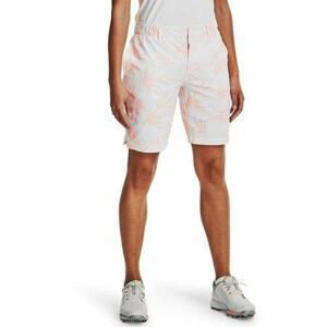 Under Armour Dámské golfové kraťasy Links Printed Short white 6, Bílá