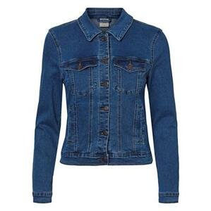 Vero Moda Dámská džínová bunda VMHOT SOYA Regular Fit 10193085 Medium Blue Denim L