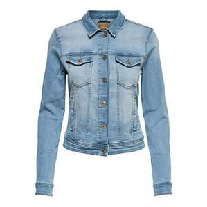 ONLY Dámská džínová bunda ONLTIA LIFE Regular Fit 15177241 Light Blue Denim 36