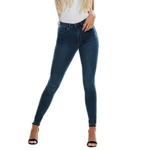 ONLY Dámské džíny ONLROYAL Skinny Fit 15181725 Dark Blue Denim S/34