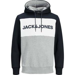 Jack&Jones Pánská mikina Regular Fit JJELOGO 12172344 Navy Blazer L