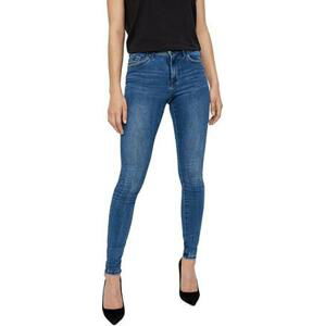 Vero Moda Dámské džíny VMTANYA Skinny Fit 10222531 Medium Blue Denim M/30