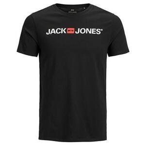 Jack&Jones Pánské triko JJECORP Slim Fit 12137126 Black S