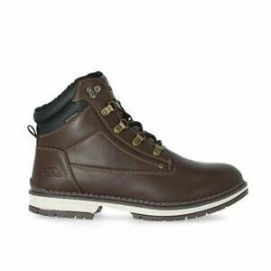 Trespass Pánské volnočasové boty Robsen dark brown 41
