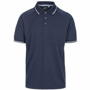 Trespass Pánské tričko s límečkem BONINGTON - velikost M navy M, Tmavě, modrá