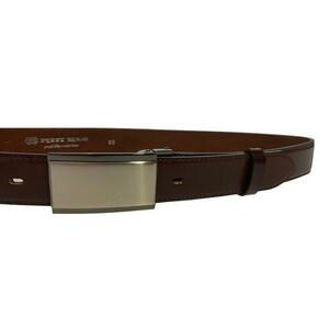 Penny Belts Pánský kožený společenský opasek 35-020-4PS-40 brown 115 cm