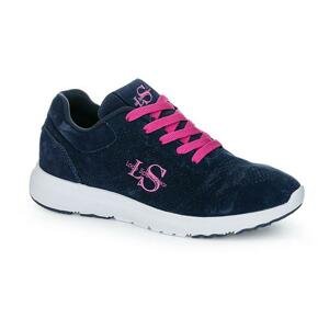Loap boty dámské RISETA modro růžové 38