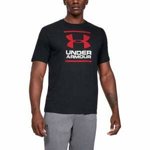 Under Armour Pánské triko GL Foundation SS T black / white / red 3XL, XXXL