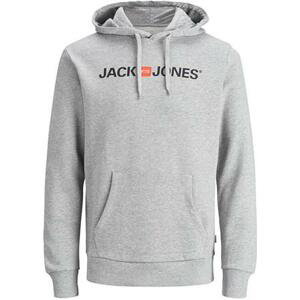 Jack&Jones Pánská mikina Regular Fit JJECORP 12137054 Light Grey Melange XXL