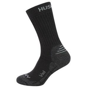Husky Ponožky All Wool černá XL (45-48), 45 - 48