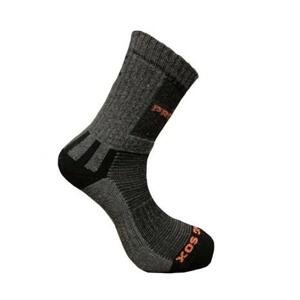 PROGRESS HIKING SOX turistické ponožky 39-42 šedá, 6-8