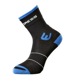 Progress ponožky WALKING černo/modré 9-12, 43 - 47, černá/modrá