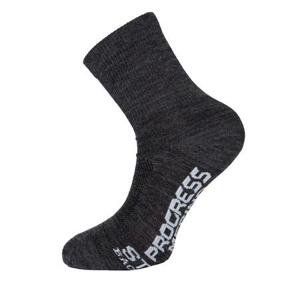 PROGRESS MANAGER MERINO LITE ponožky s merino vlnou 35-38 šedá
