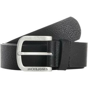 Jack&Jones Pánský opasek JACHARRY 12120697 Black 90 cm
