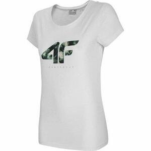 4F Dámské triko, Bílá, M
