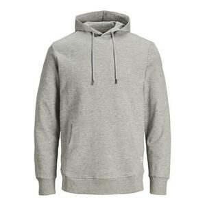 Jack&Jones Pánská mikina JJEBASIC 12182537 Light Grey Melange S