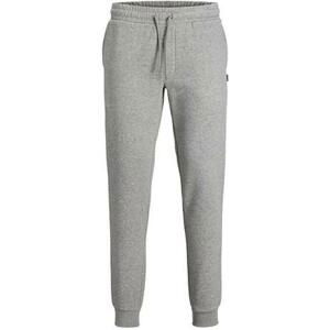 Jack&Jones Pánské tepláky JPSTGORDON 12195726 Light Grey Melange S