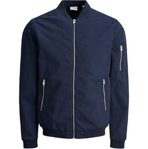 Jack&Jones PLUS Pánská bunda JJERUSH 12173990 Navy Blazer 5XL