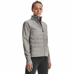 Under Armour Run Insulate Hybrid Jkt, Gray, Wolf, L, Šedá