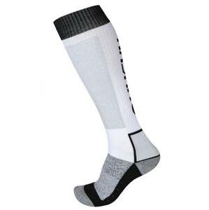 Husky Ponožky Snow Wool bílá/černá M (36-40), 36 - 40