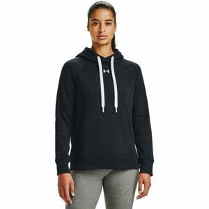 Under Armour Dámská mikina Rival Fleece HB Hoodie black XL, Černá