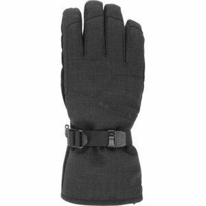 4F Pánské lyžařské rukavice, deep, black, S