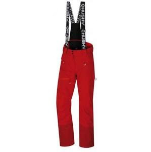 Husky Dámské lyžařské kalhoty Gilep L červená XL