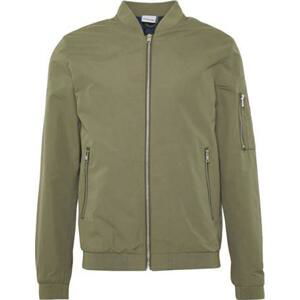 Jack&Jones Pánská bunda JJERUSH BOMBER 12165203 Dusky Green XXL