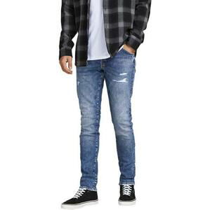 Jack&Jones Pánské džíny JJIGLENN Slim Fit 12201647 Blue Denim 30/32