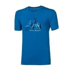 PROGRESS PIONEER "TEEPEE" pánské triko s bambusem XXL modrá