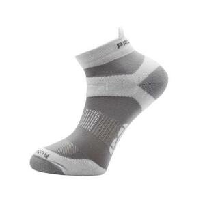 PROGRESS RUNNING SOX běžecké ponožky 43-47 šedá/bílá