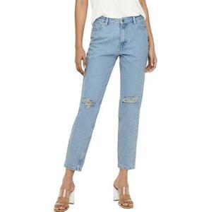 ONLY Dámské džíny ONLJAGGER Mom Fit 15242370 Light Blue Denim 29/30