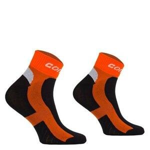 COMODO Cyklistické ponožky STB, Oranžová, 43 - 46