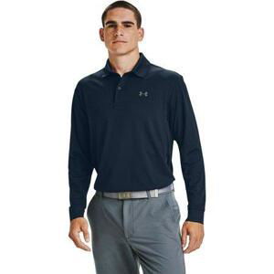 Under Armour Pánské polo triko Perf Polo 2.0 Long Sleeve, academy, M