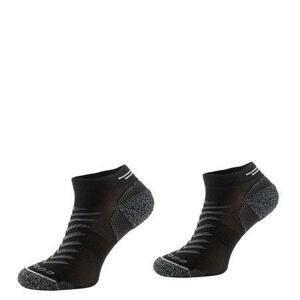 COMODO Běžecké ponožky Reflective RUN8, Černá, 35 - 38