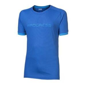 PROGRESS TRICK pánské sportovní tričko L modrá
