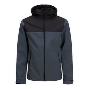 Jack&Jones Pánská softshell bunda JJEMARVIN 12212363 Ombre Blue XL