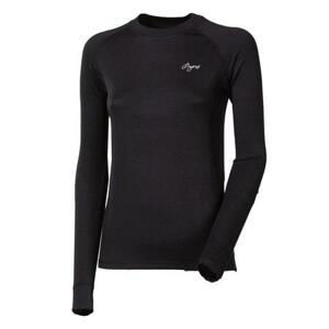 PROGRESS E NDRZ ladies bamboo long sleeve T-shirt L černá