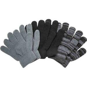Zigzag Dětské zimní rukavice Neckar black univerzální, Černá