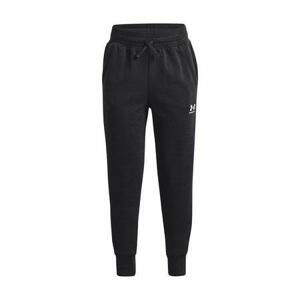 Under Armour Dívčí tepláky Sport Rival Fleece LU Joggers - velikost YM black YS, Černá, 127, –, 137