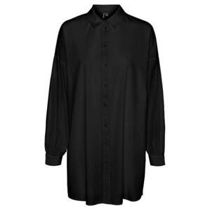 Vero Moda Dámská košile VMBINA Loose Fit 10250576 Black M