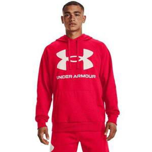 Under Armour Pánská mikina Rival Fleece Big Logo HD red M, Červená